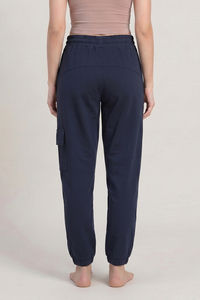 Zivame Knit Cotton Loungewear Bottom - Naval Academy — thumbnail 4